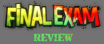 final exam review