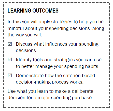 1-3 learning outcomes