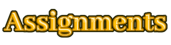 assignments banner